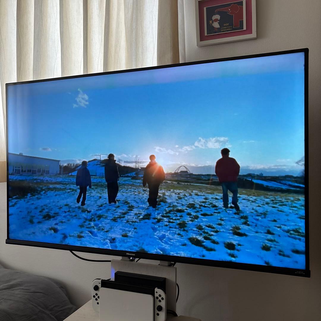 43E6G ハイセンス　4kテレビ　43インチ　（訳あり品）