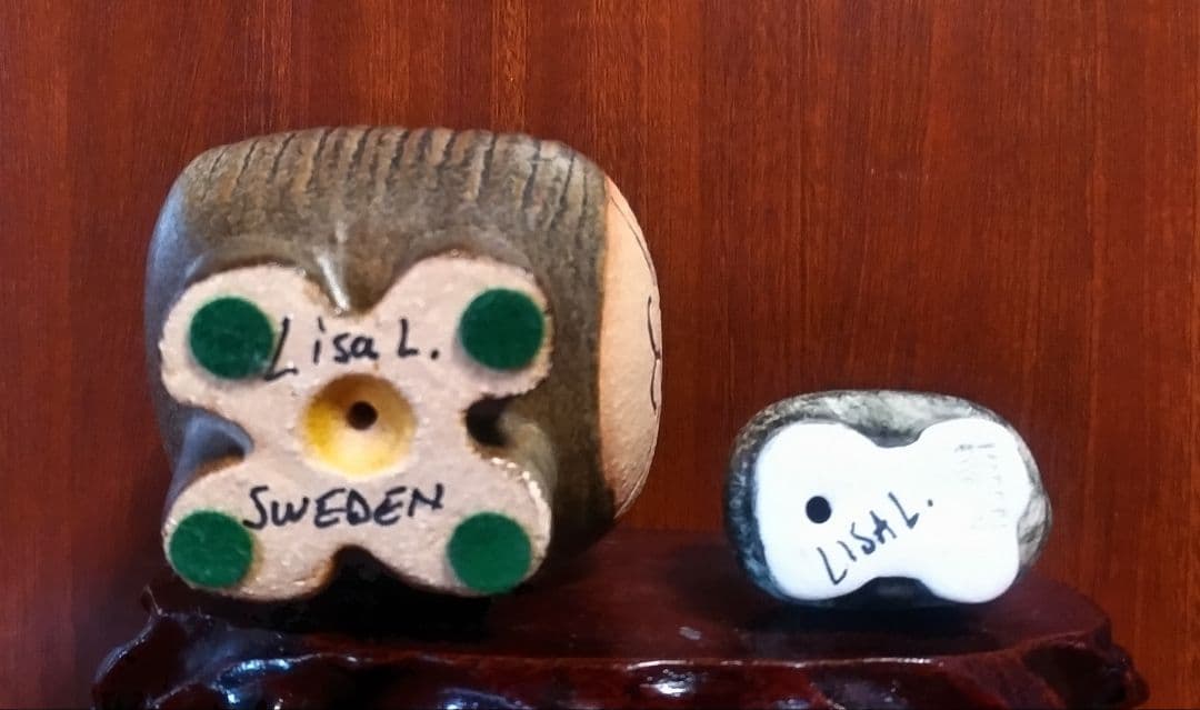 リサラーソン ディエチキャット＆ミニズースタンディングキャット 美品