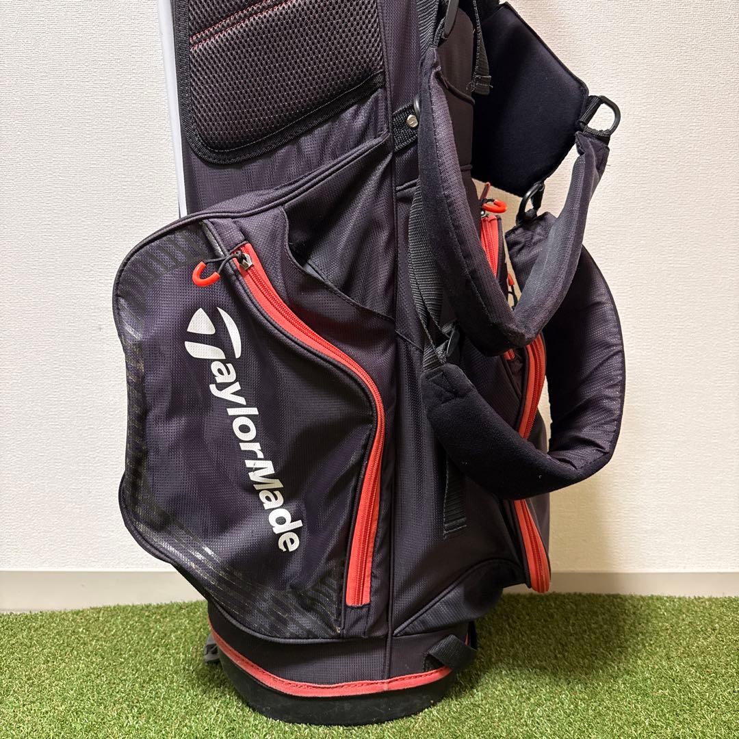 TaylorMade テーラーメイド キャディバッグ スタンド式 軽量 9.5型