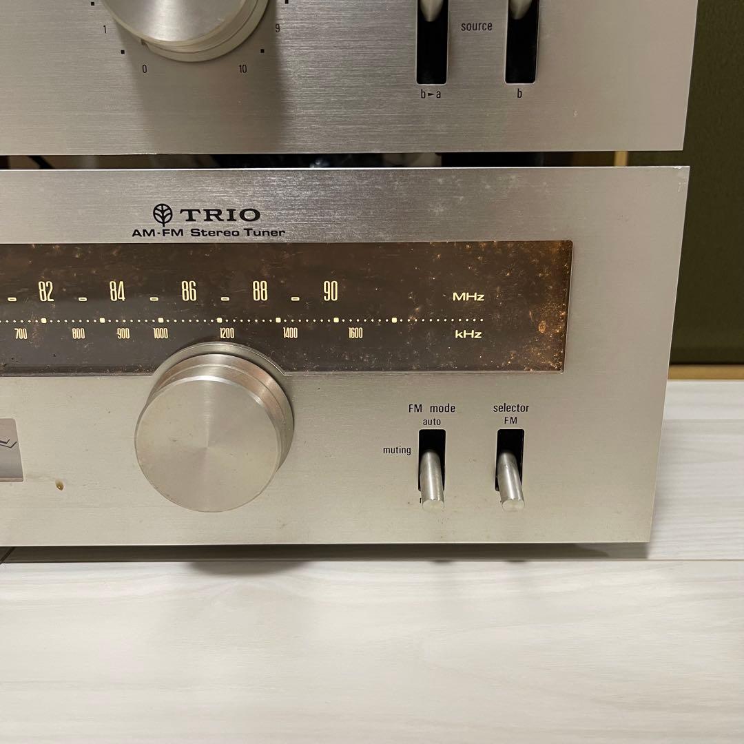 【らぶり】TRIO システムコンポ レコードプレーヤー KENWOOD ①