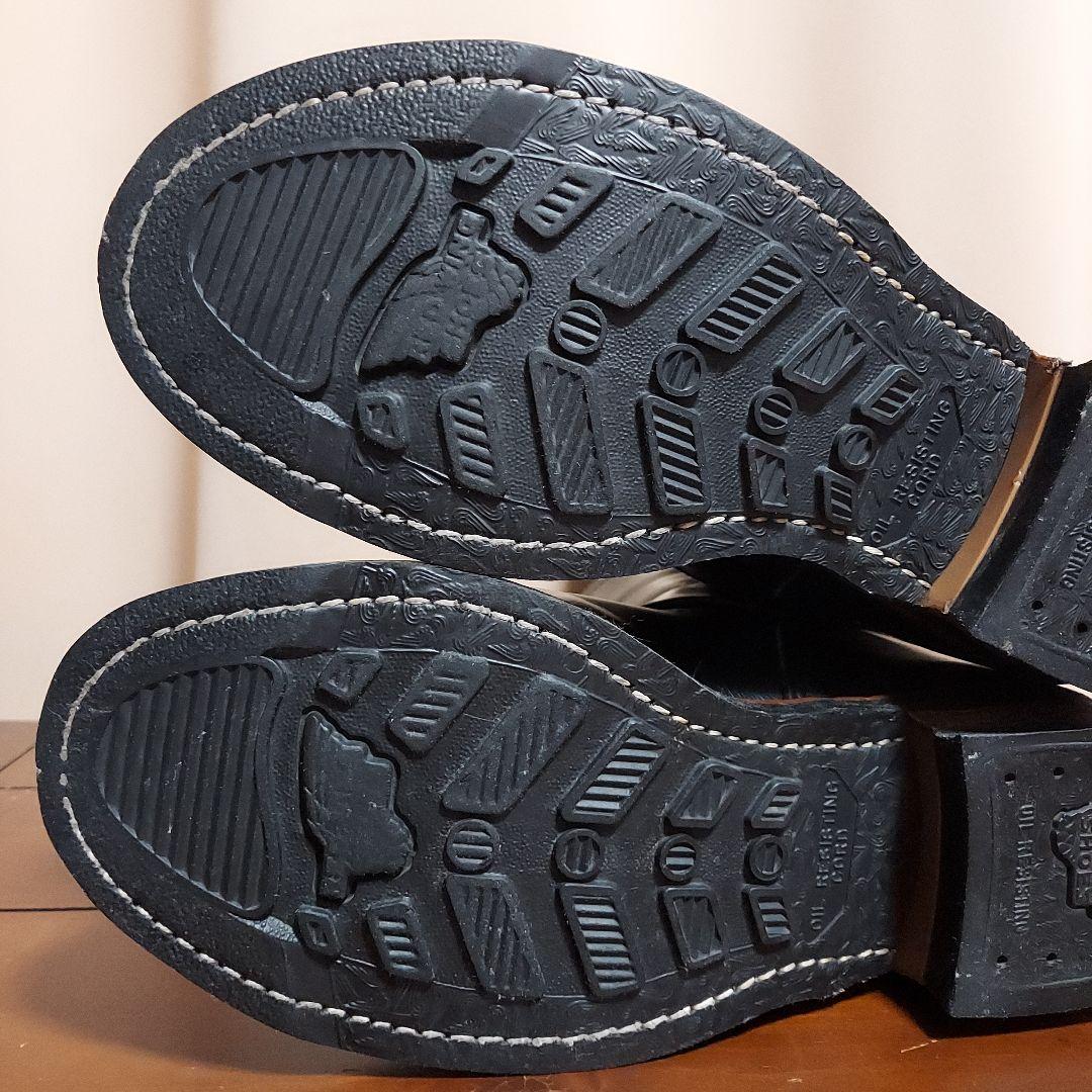 RED WING 2268 U9.5D ブラッククロム エンジニア ブーツ 美品