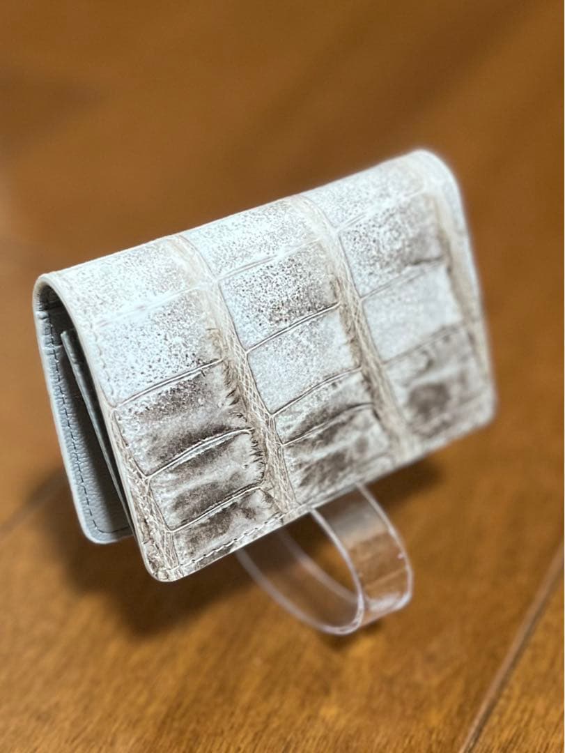 クロコダイル　名刺入れ　カード入れ　シャイニング　新品　在庫1