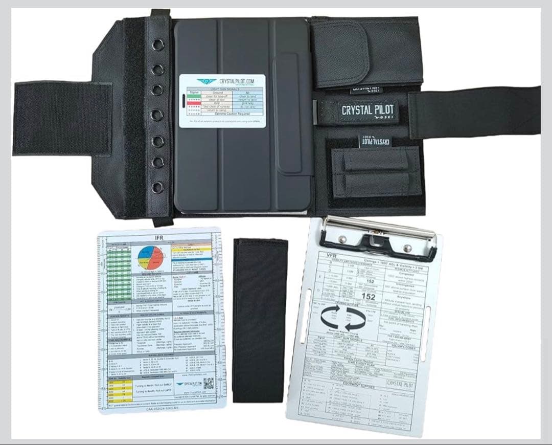 Crystal Pilotフライトパッド6Plus タブレットニーボード