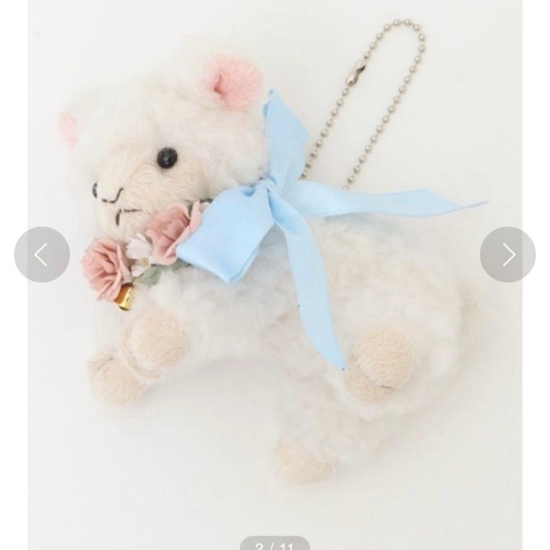 PINK HOUSE ピンクハウス ひつじぬいぐるみコサージュ