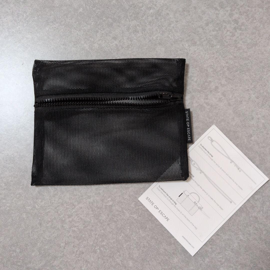 ✿ステートオブエスケープ✿　コンパスベルトバック　ブラック　新品未使用