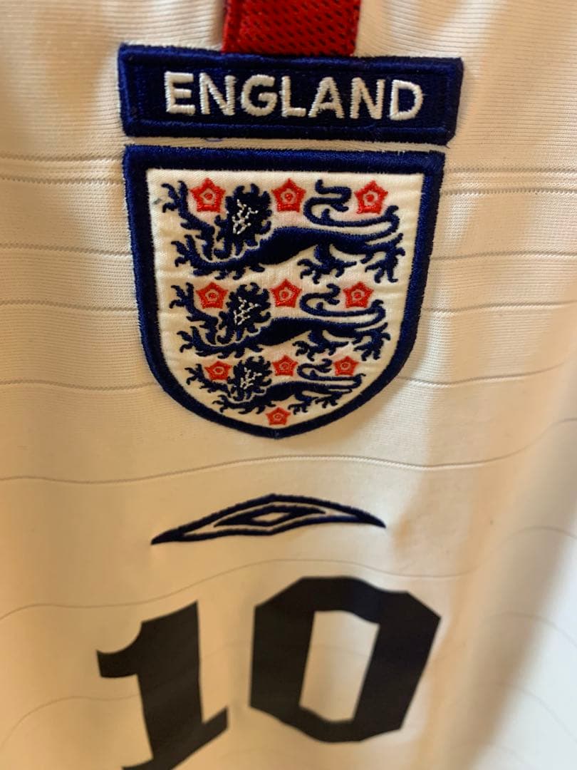 イングランド代表 2004 ホーム　サッカー　ユニフォーム　レトロ　リバーシブル