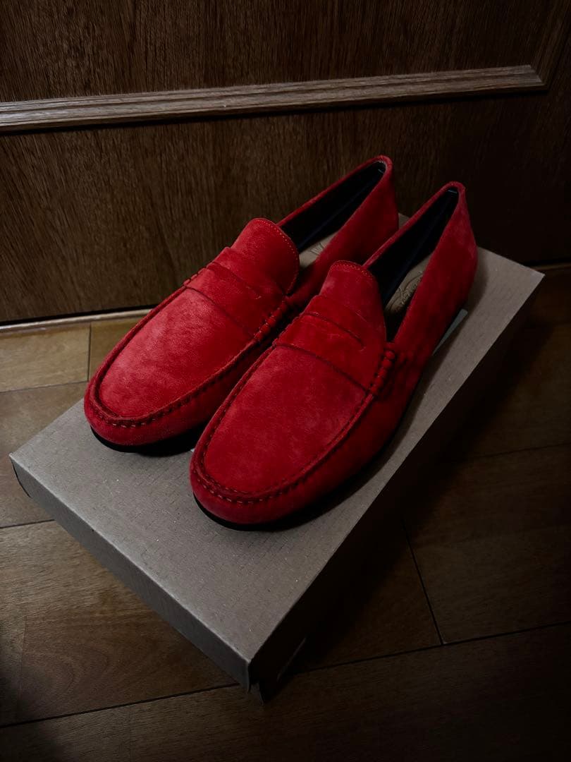 J.M.WESTON ドライビングシューズ WARNING CAR SHOE