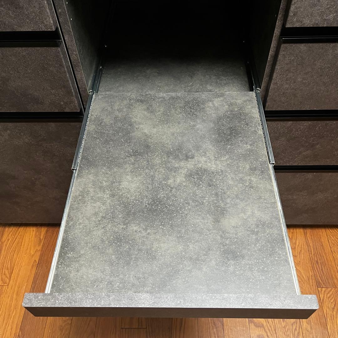 パモウナ　食器棚　幅140cm