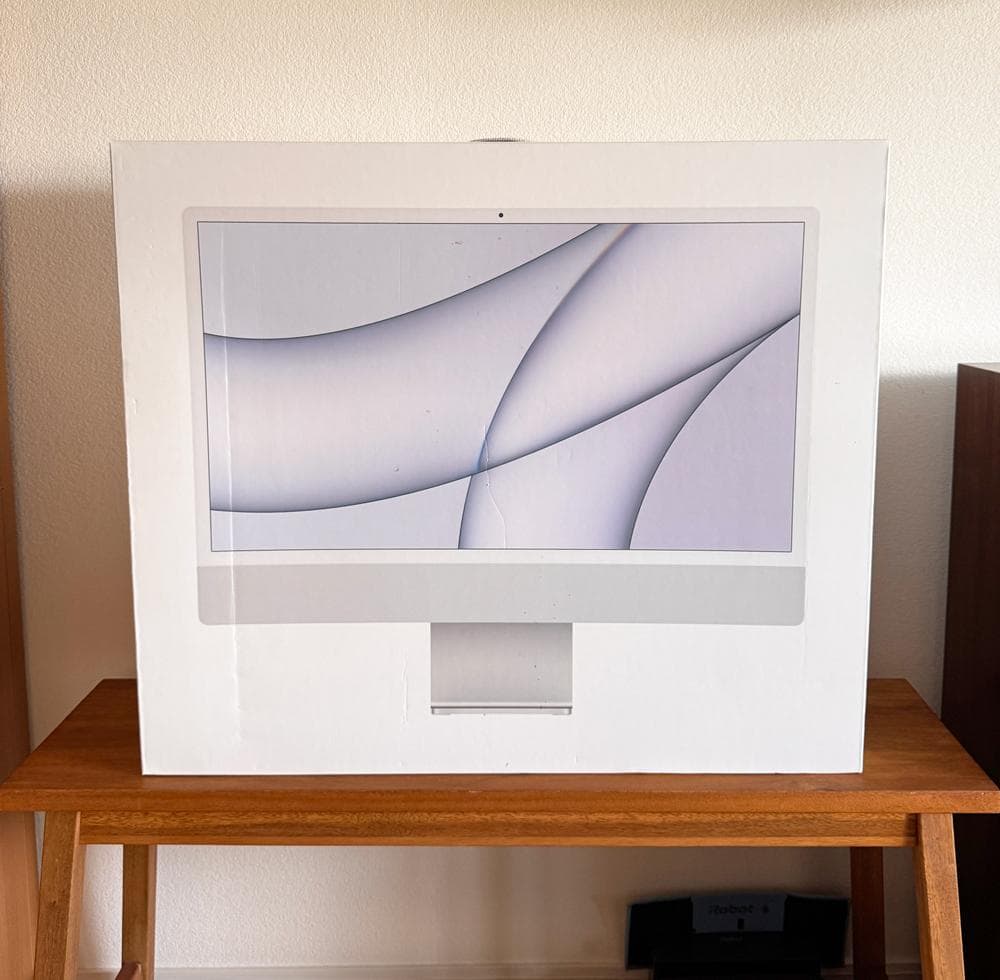 iMac（24 インチ, M1, 2021）USキーボード、シルバー