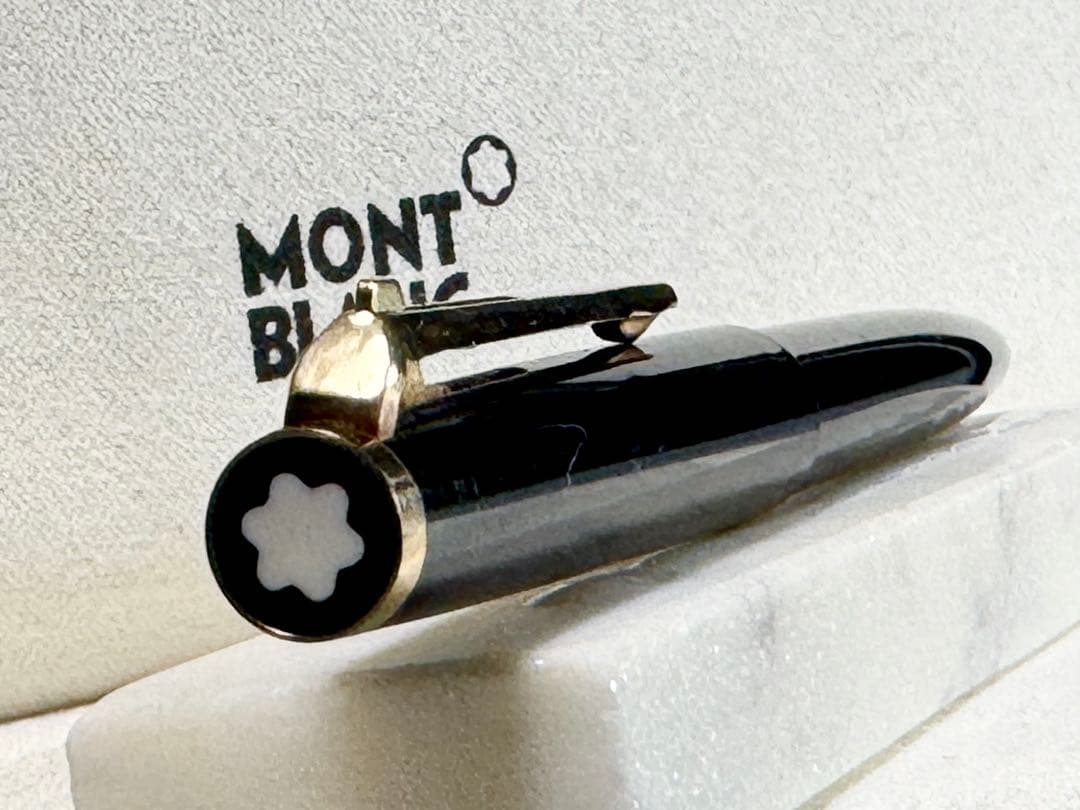 【極美品】モンブラン No380 ハンマートリガー・ボールペン ブラック