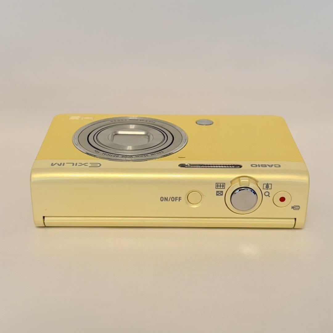CASIO デジタルカメラ EXILIM EX-ZR70 イエロー
