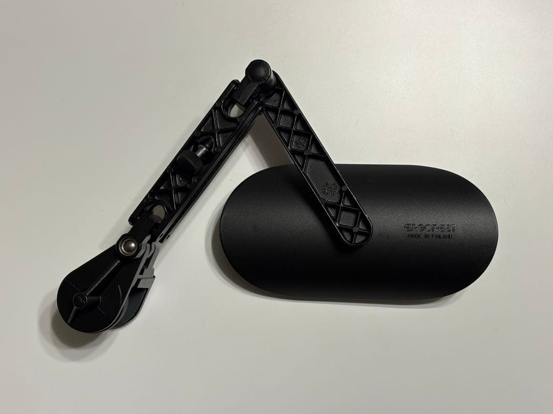 ERGOREST 332-026 ロングアーム/ブラック