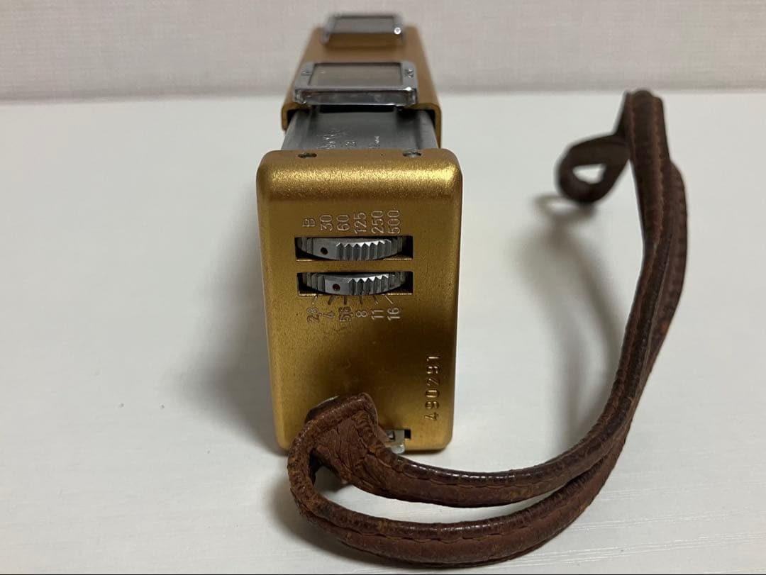 【レア】Minolta-16 ミノルタ16 ポケットカメラ ゴールド