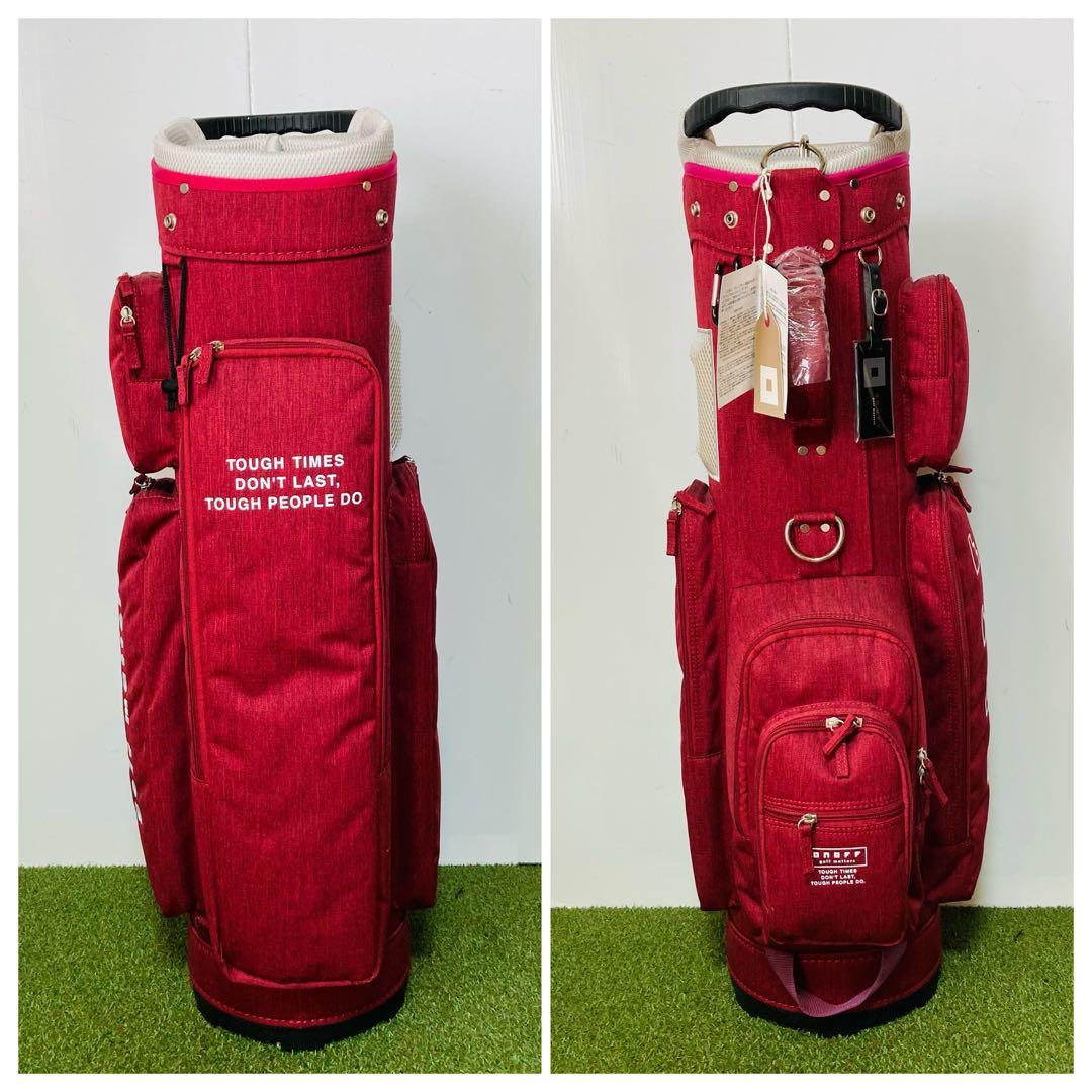 【専用】 新品 未使用 ONOFF オノフ キャディバッグ 9型 新品バッグ