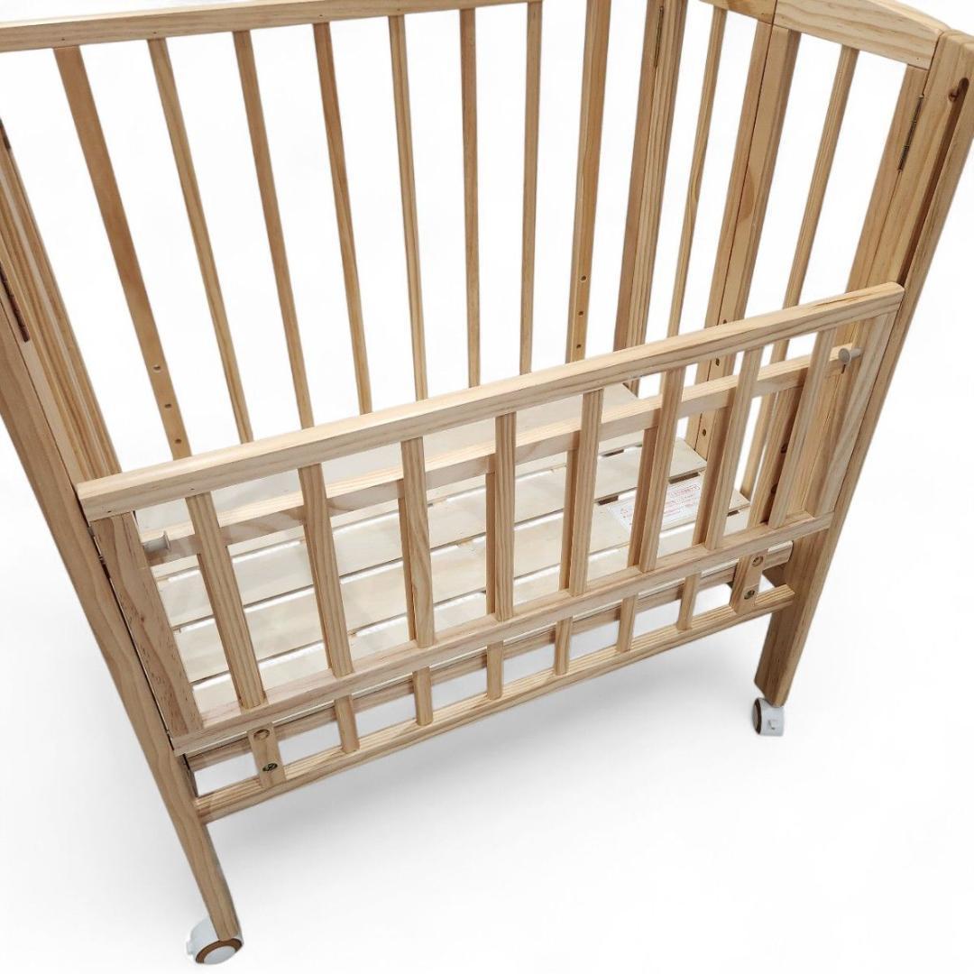 美品 大和屋 liliito リリト ベビーベッド 折り畳み 箱あり 付属品完備