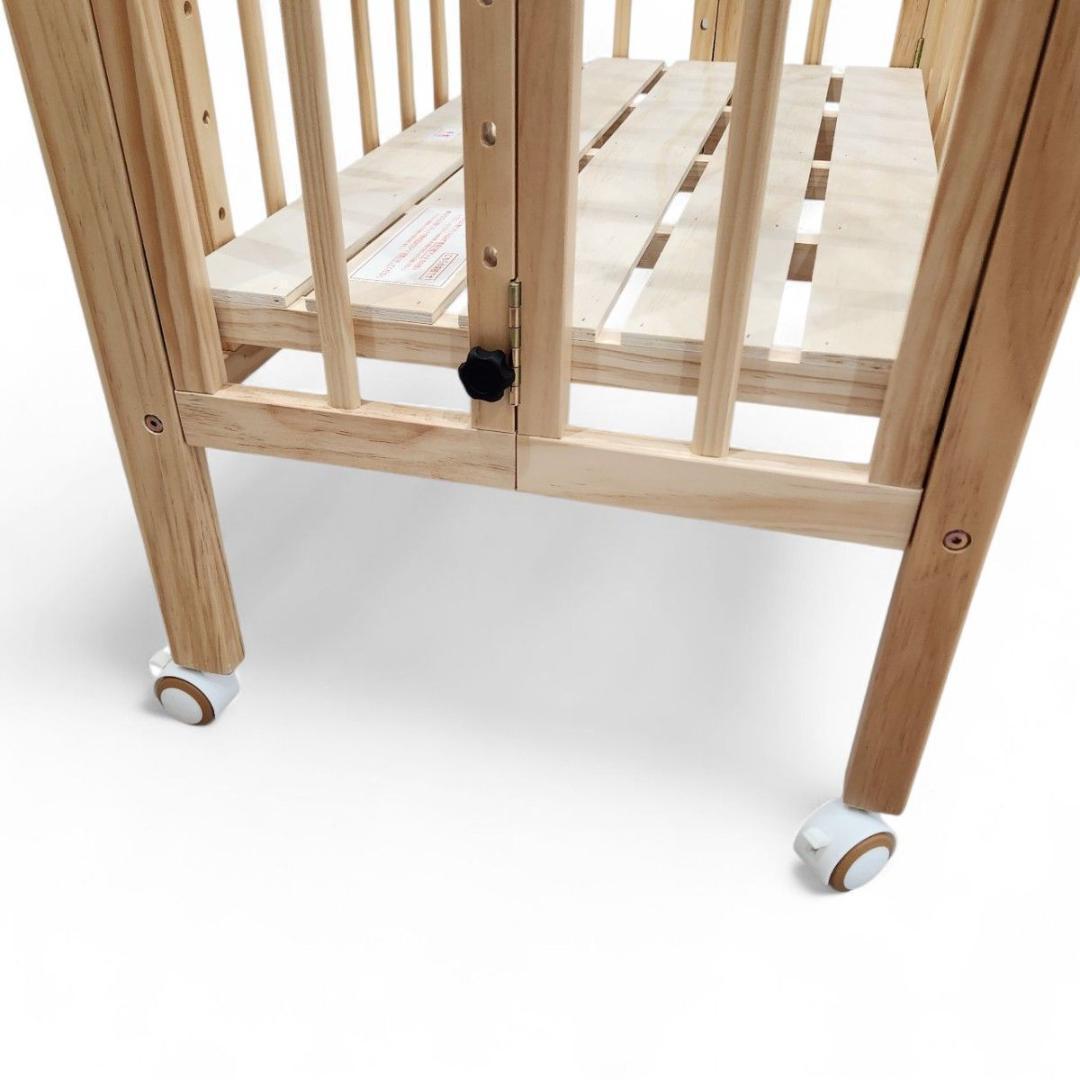 美品 大和屋 liliito リリト ベビーベッド 折り畳み 箱あり 付属品完備