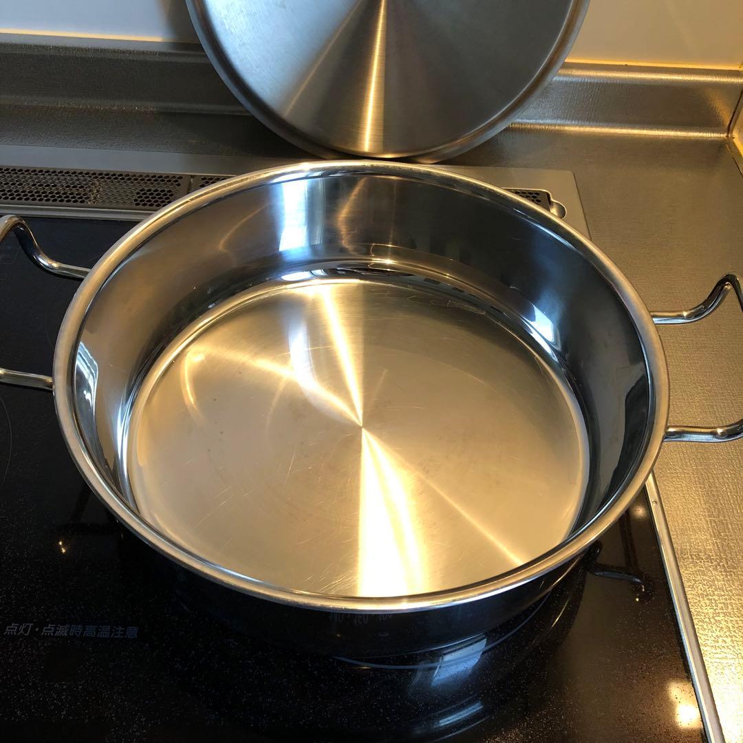 宮崎製作所　ジオプロダクト　浅型両手鍋　GEO-28S