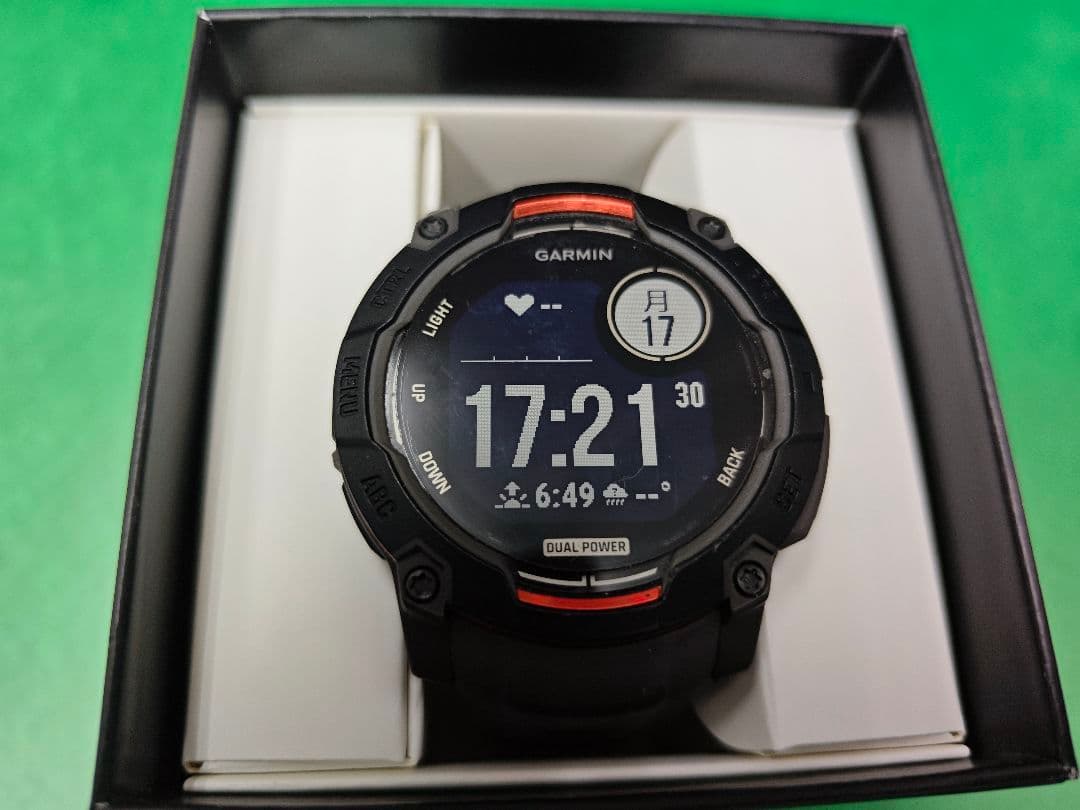 ガーミン(GARMIN) Instinct 3 Dual Power 50mm