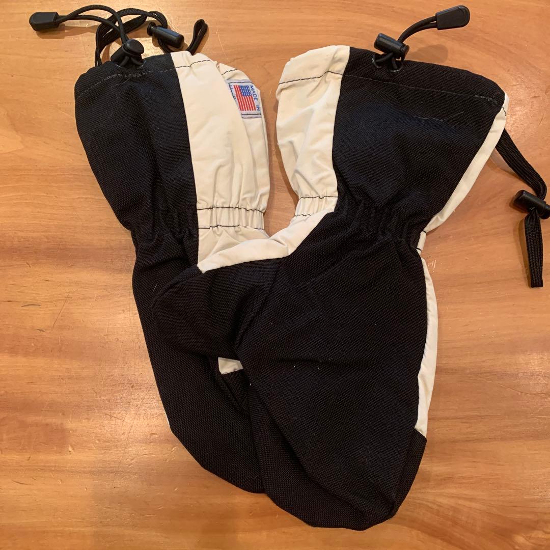 FISHPAW ヴィンテージ スノーボードグローブ ホワイト/ブラック