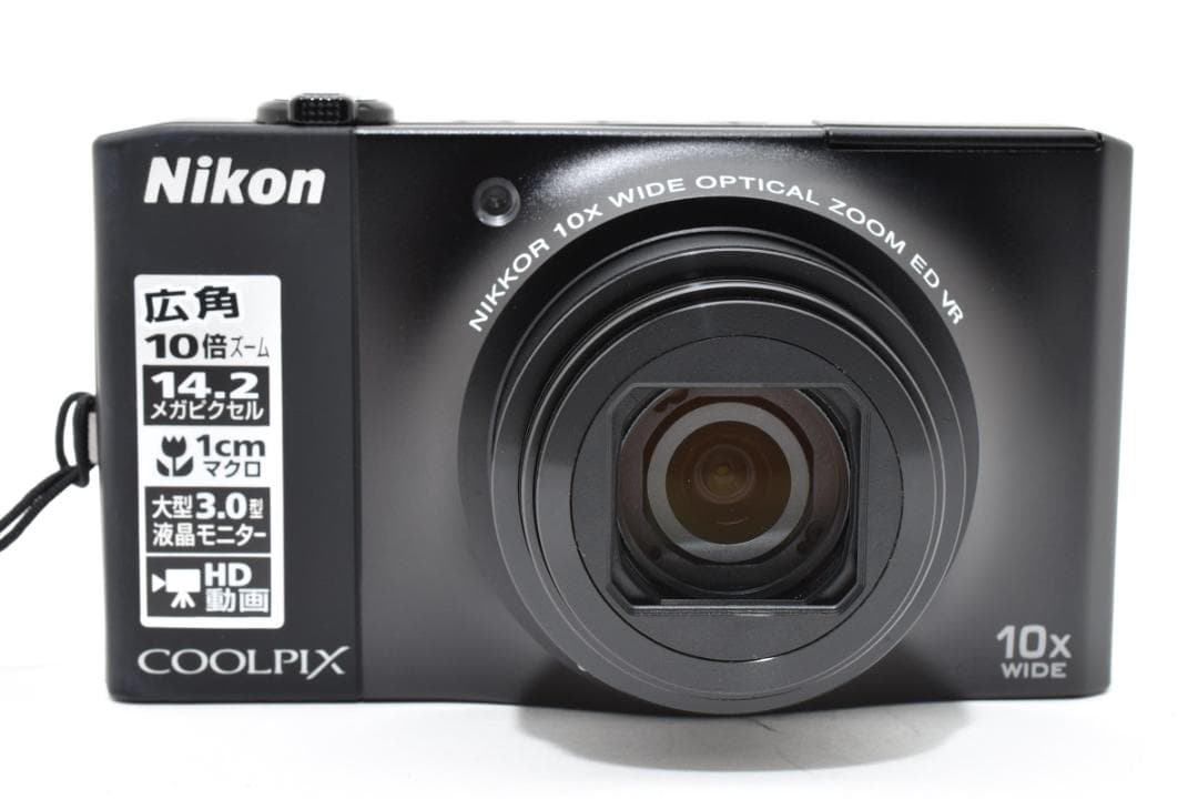 ■ ほぼ新品 ■ ニコン　Nikon COOLPIX S8000 ブラック