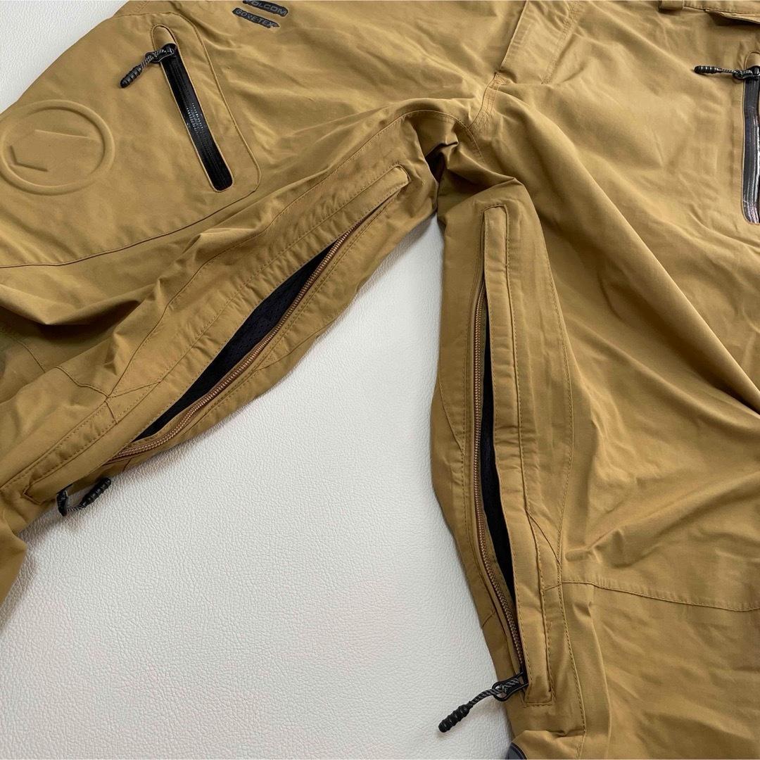 6666 ボルコム　パンツ　ゴアテックス　無地　スノボ　ベージュ