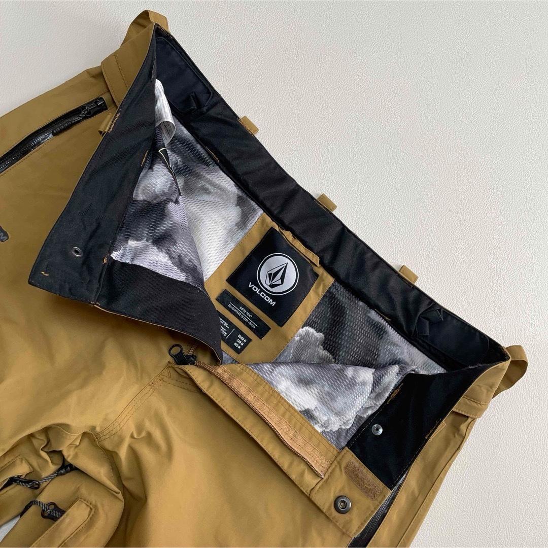 6666 ボルコム　パンツ　ゴアテックス　無地　スノボ　ベージュ