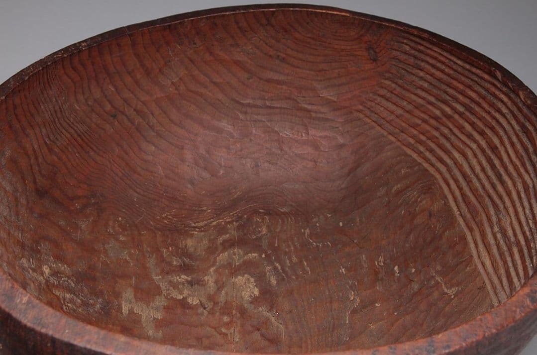 希少 李朝 無垢材 ボウル 大きな 木鉢 こね鉢 古民芸 古道具 古美術
