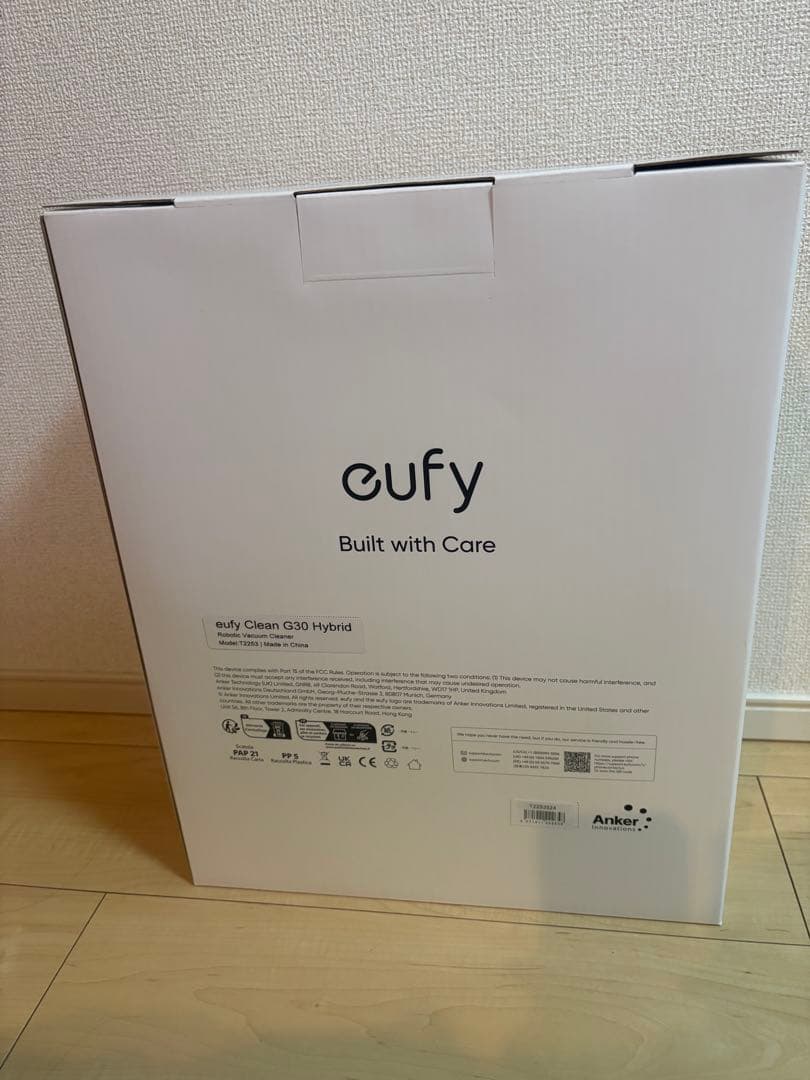 eufy Clean G30 Hybrid ロボット掃除機本体 白