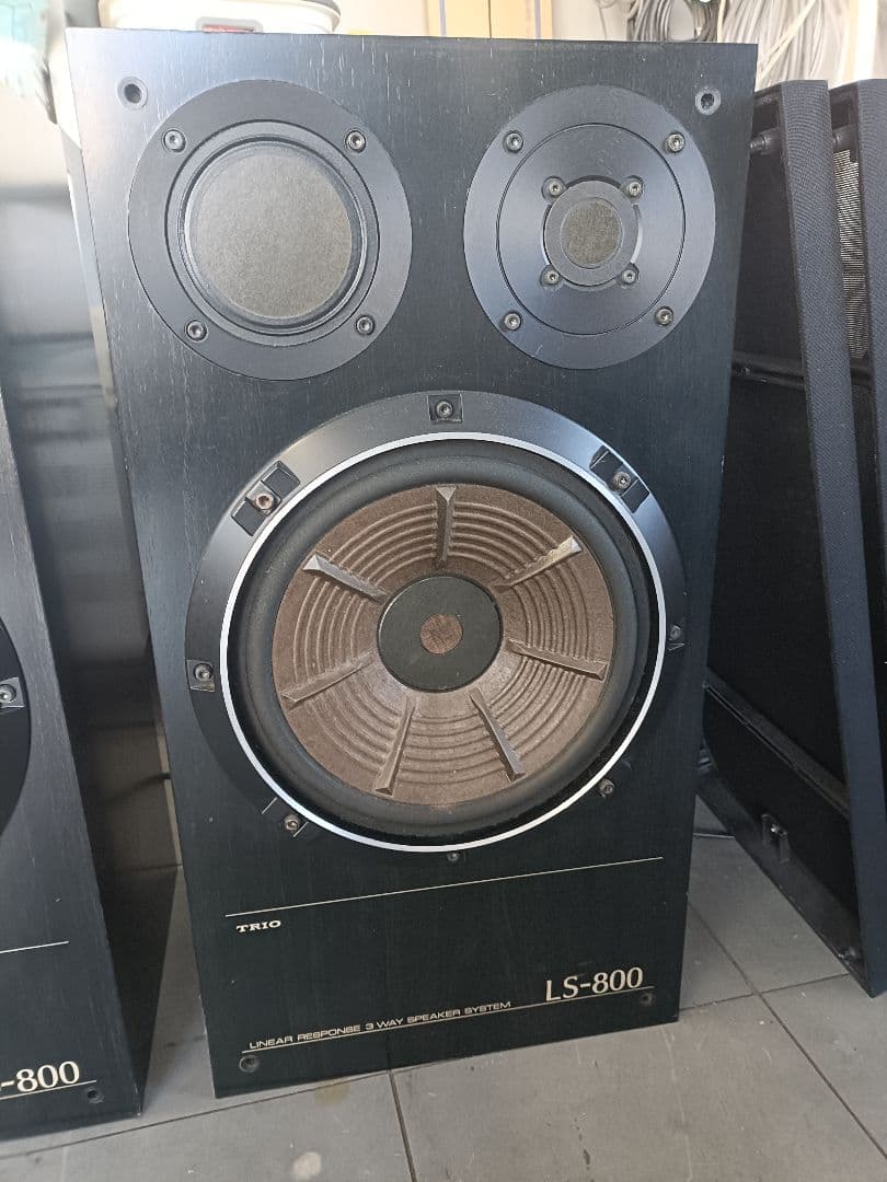 TRIO LS-800 スピーカーシステム トリオ 3WAY 動作確認済み