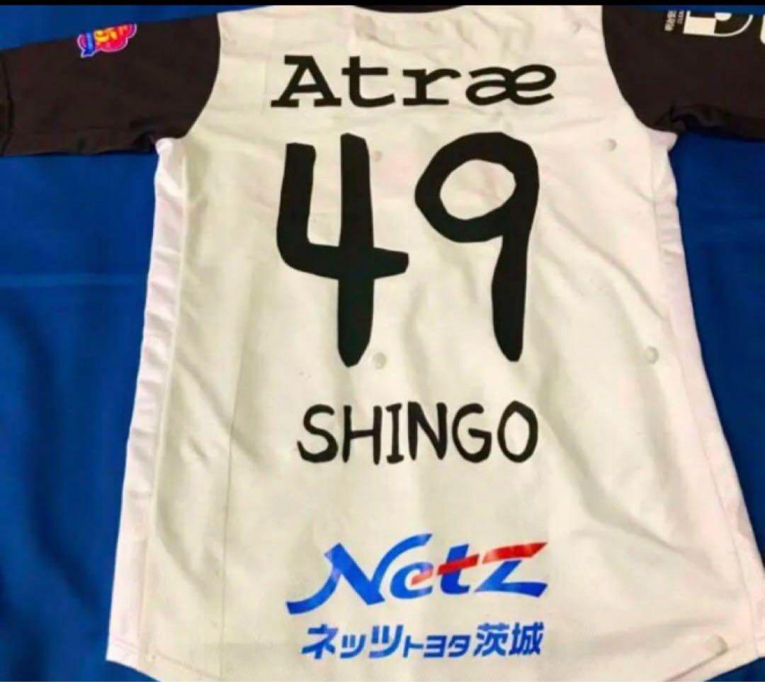 水戸ホーリーホック　Atrae サッカーシャツ 背番号49 SHINGO