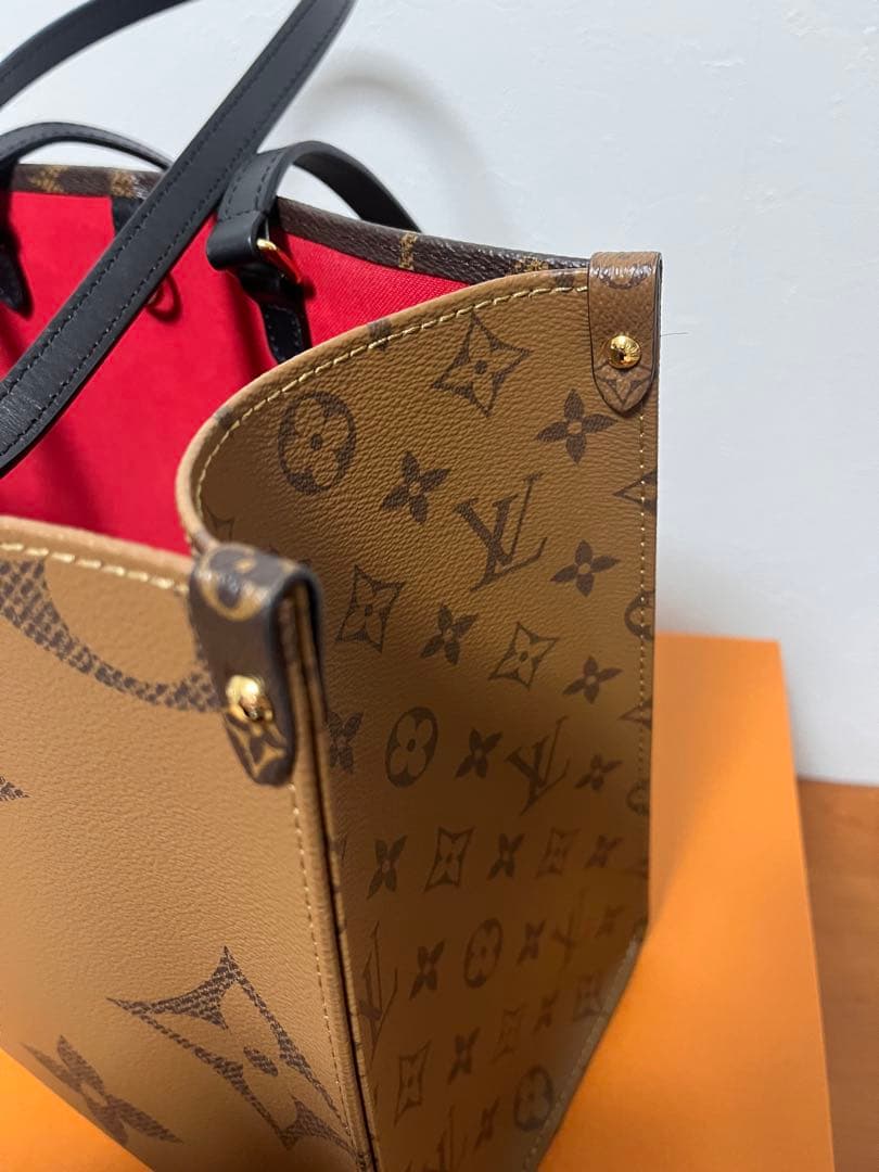 【美品】 ルイヴィトン ハンドバッグ オンザゴー MM