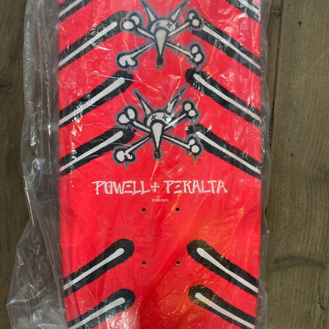 Powell Peralta Bones Deck レッド