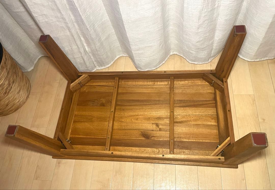 B-COMPANY Arunda 90ローテーブル 木製 北欧風