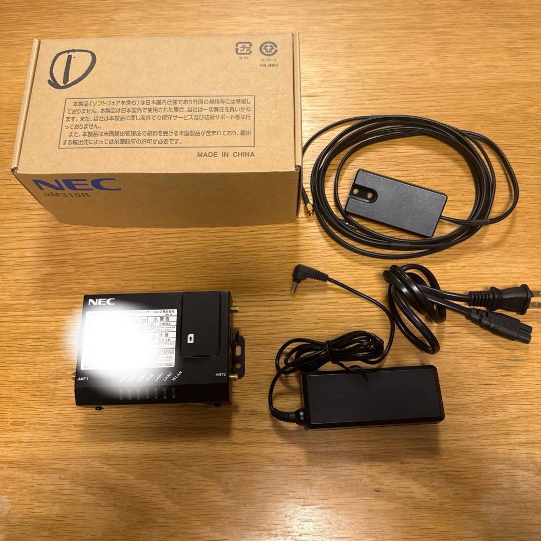 【リソウ】LTEモジュール内蔵ルーター NEC uM310R×2セット