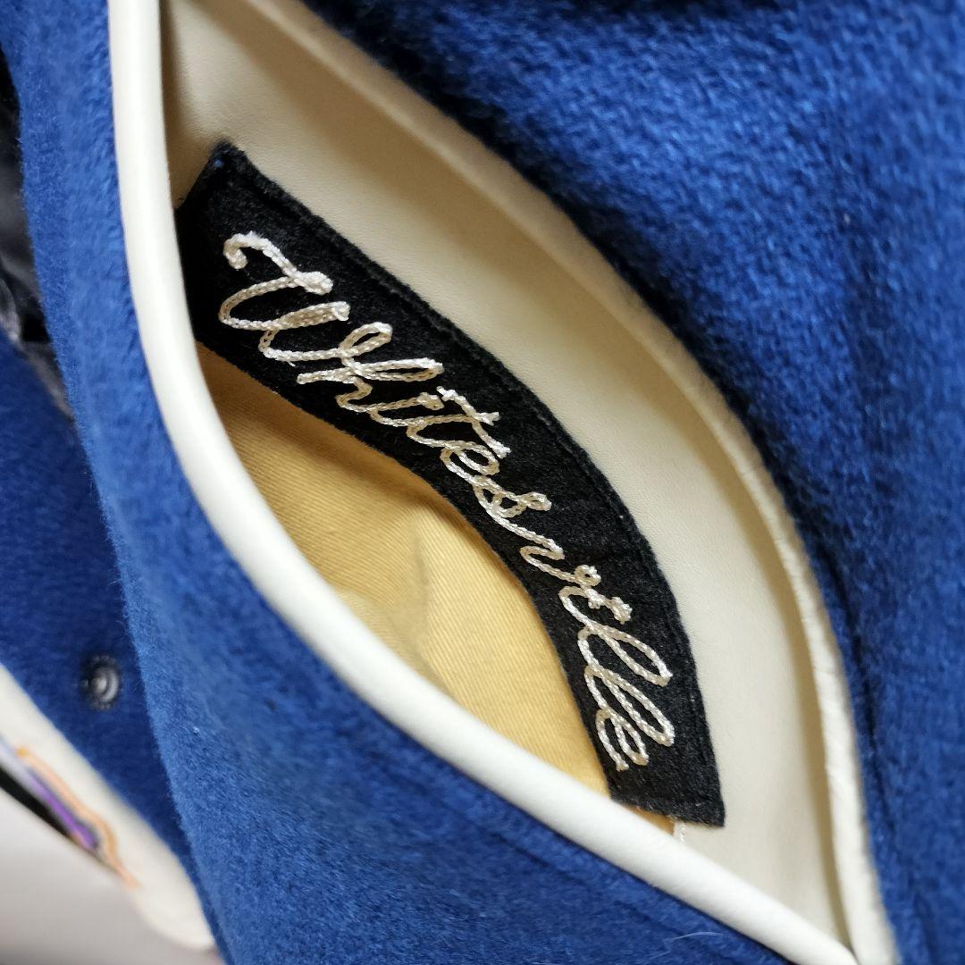 t*n様 Whitesville 東洋 スタジャン 40 ネイビー ロードランナ