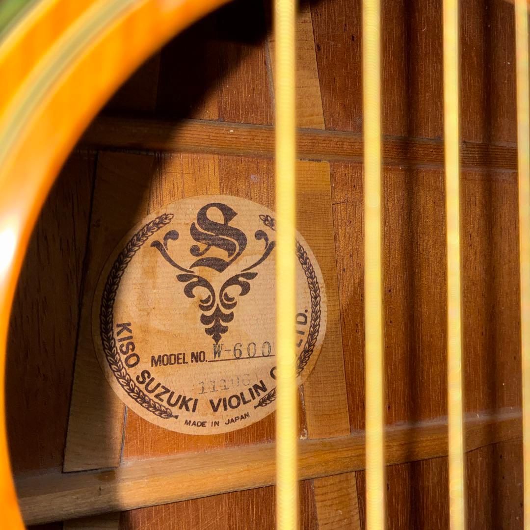 激レア！KISO SUZUKI 木曽鈴木 W-600 超高級ギター