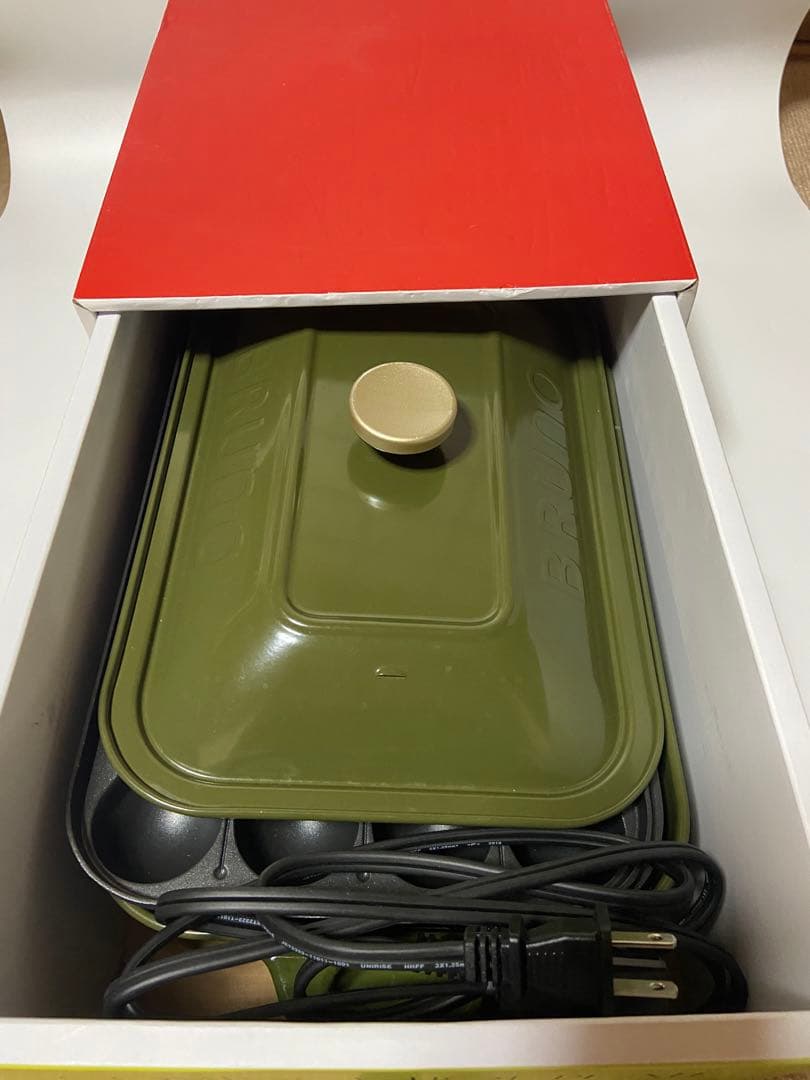 【廃盤・送料込み】BRUNOブルーノたこ焼きホットプレートBOE021-MSGR