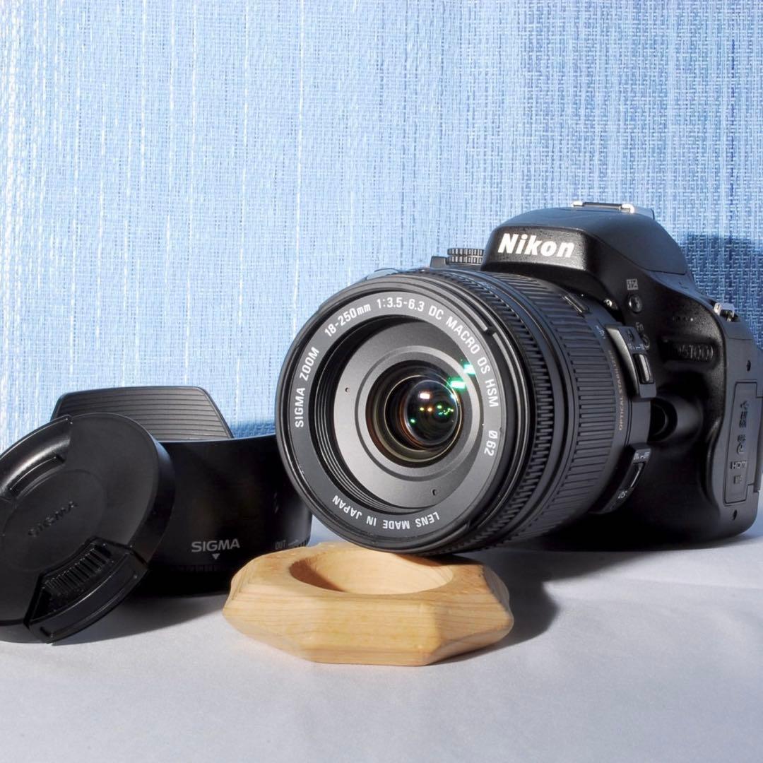 スマホ転送♪♥️Nikon 　D5100 万能レンズセット!♥️初心者おすすめ♪