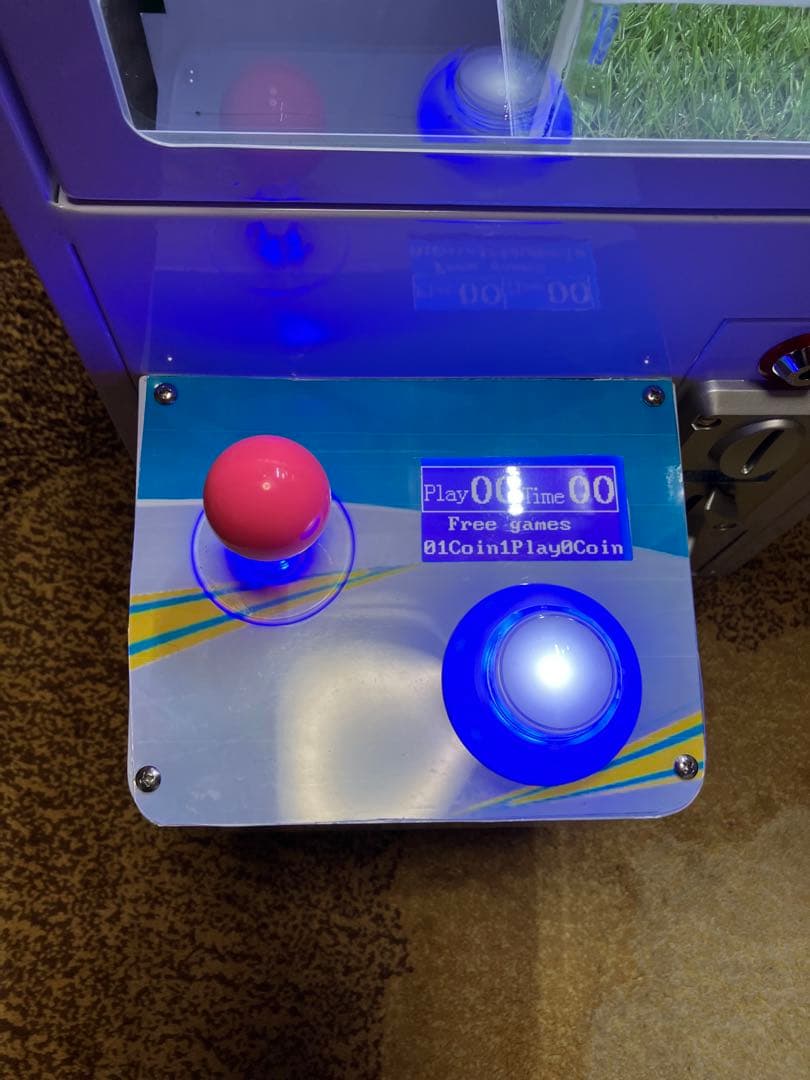 オリジナル小型クレーンゲーム機 UFOキャッチャー筐体 ゲーム機