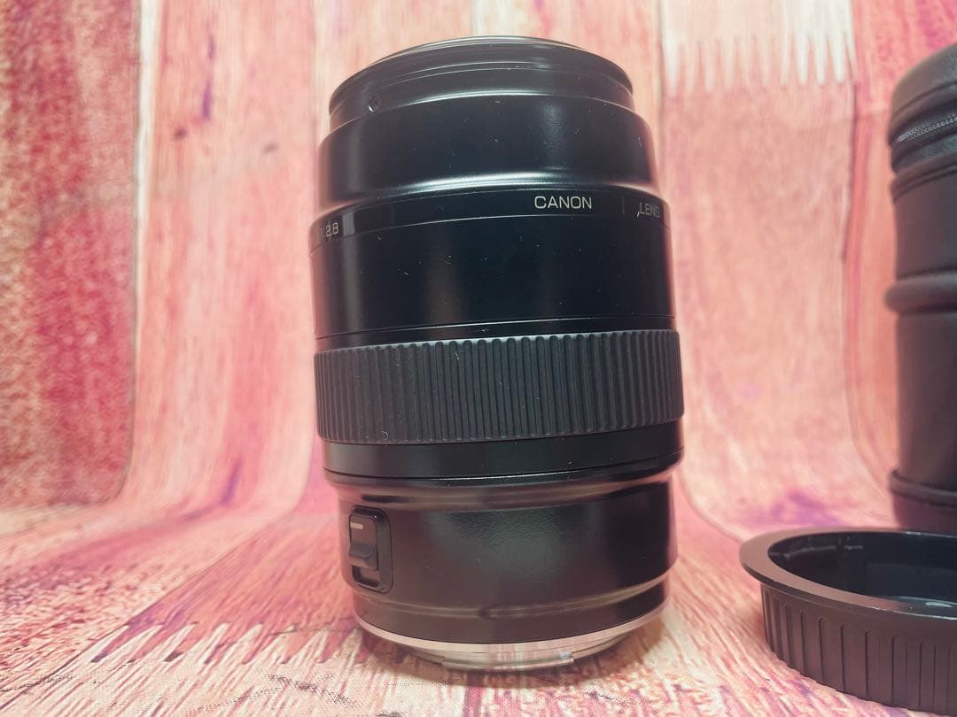 ケース付き Canon 100mm MACRO 1:2.8