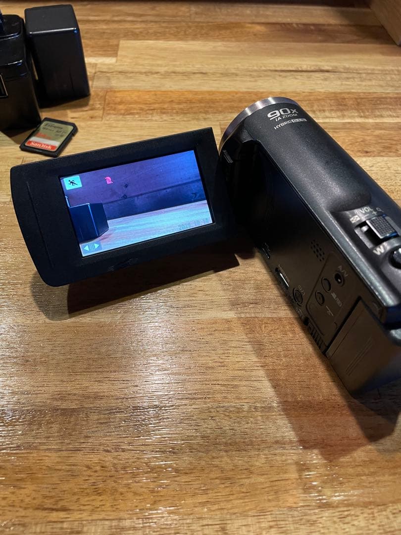 Panasonic HC-V480M 本体＋SD64GB＋予備バッテリー