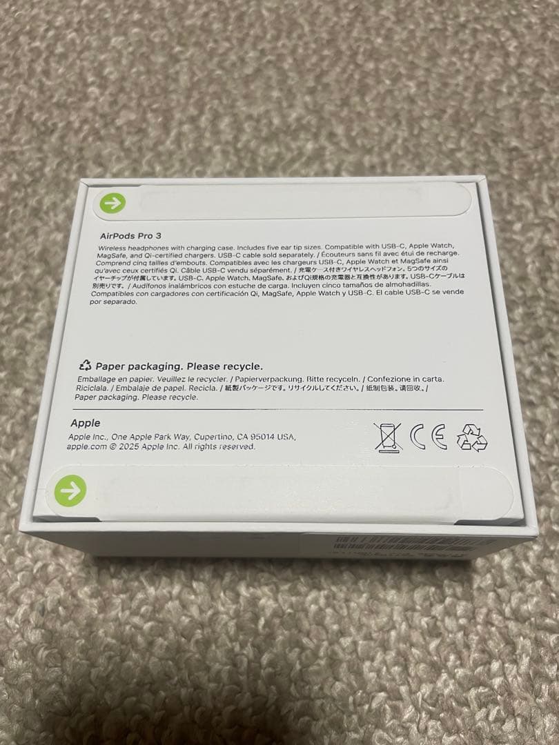 『新品未使用品』 AirPods Pro 3 本体