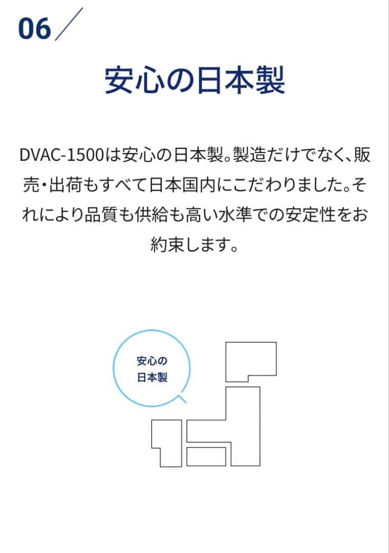 Devirus AC 空気清浄機 日本製　DVAC-1500 空間除菌デバイス