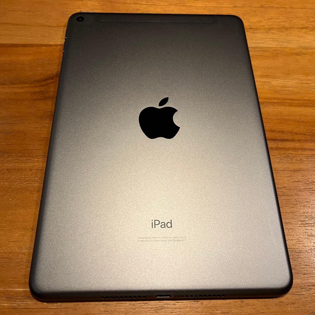 【美品】iPad mini 5 Cellular 64GB スペースグレー