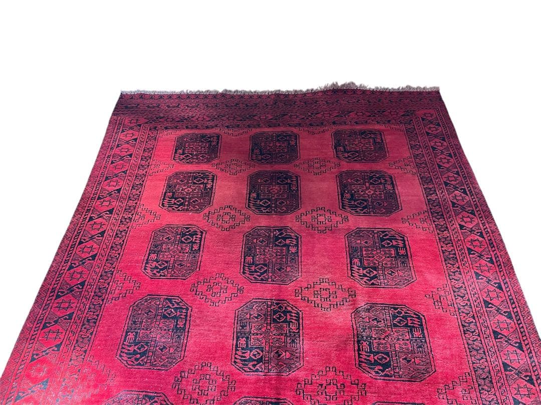 【オススメです】ヴィンデージ　ラグ　278×162cm