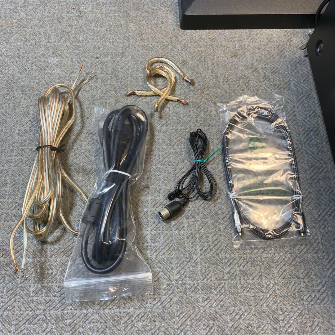 I456 DENON SC-T55SG スピーカー 木目調 AVR-2113-K