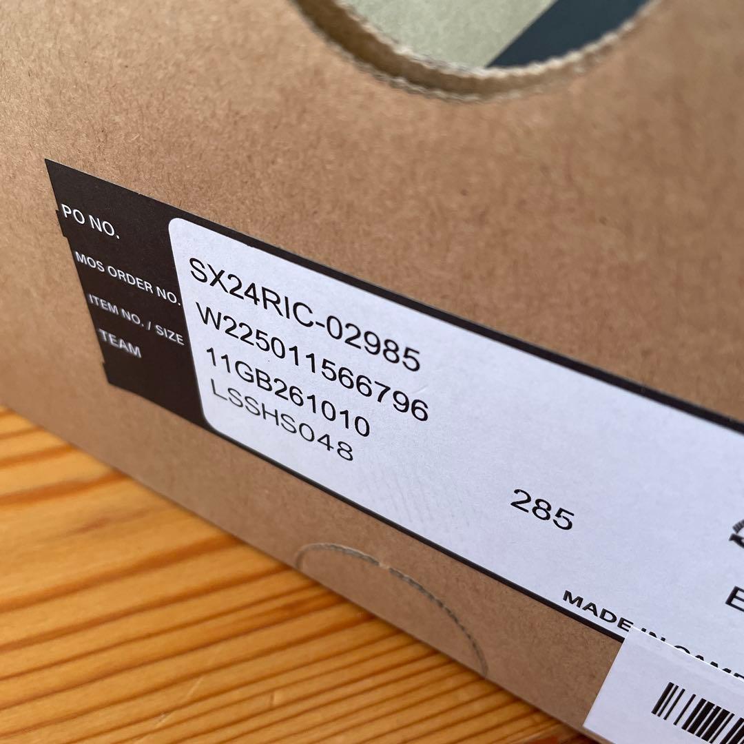 トレーニングシューズ レッド ブラック ベルクロ　28.5cm