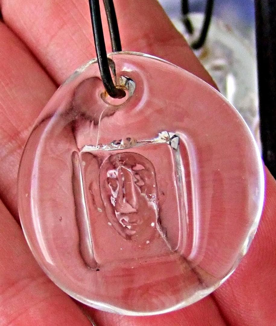 エリックホグラン キャンドルスタンド キャンドルホルダー プレート 吹きガラス