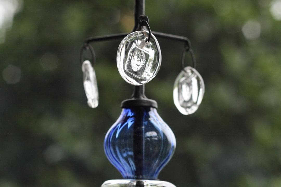 エリックホグラン キャンドルスタンド キャンドルホルダー プレート 吹きガラス