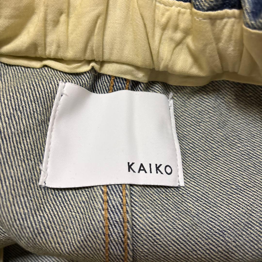 パンツ KAIKO The denim wide fit vintage INDIGO